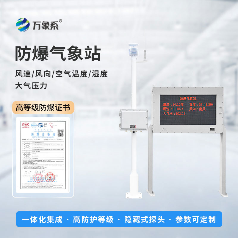 ??危化品重點區(qū)域氣象監(jiān)測預警站：?；瘓鼍暗?“安全氣象守護者”